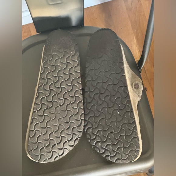 Birkenstock Boston - Taupe Suede - Size 11 (44) - Picture 3 of 4